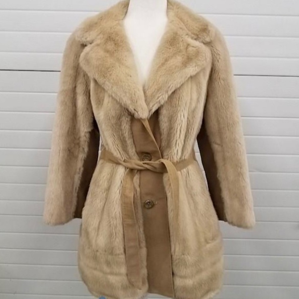 Tissavel of France Tan Pea Coat